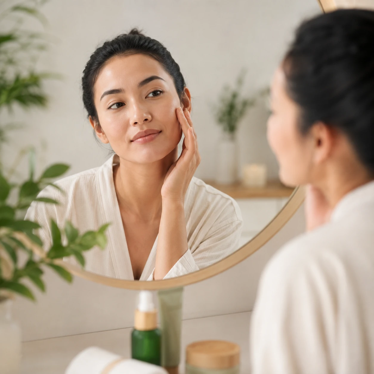 Revisión semanal de una rutina facial sencilla